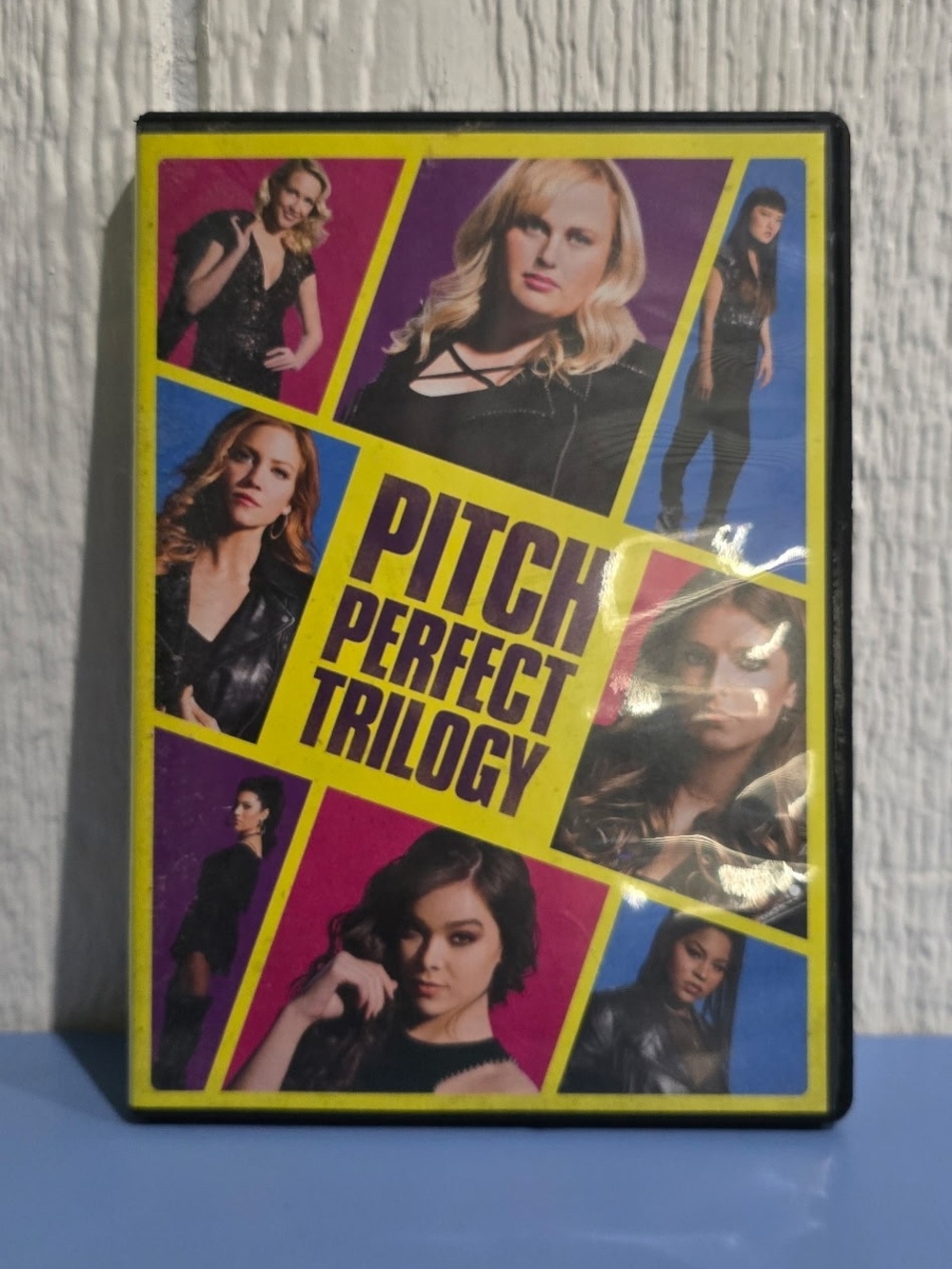 Pitch Perfect Trilogy DVD - Yellow & Black Cover